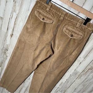 Vintage 80s L.L. Bean‎ Men's Corduroy Pants Tan Faded Mens Size 33 x 31